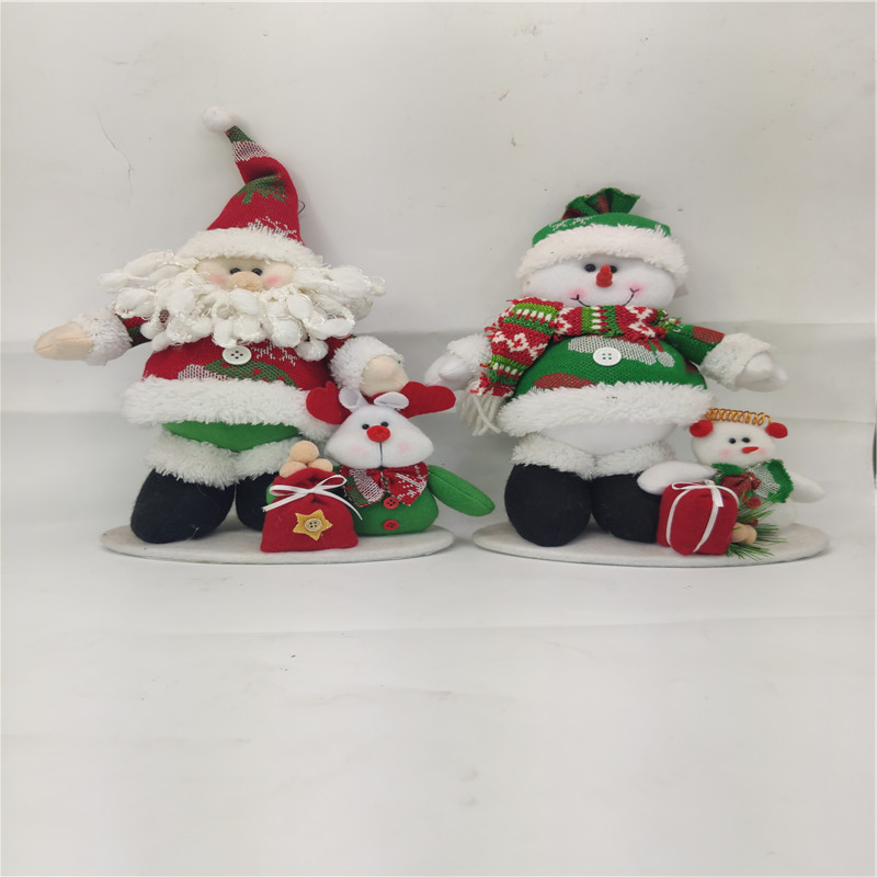 Christmas Santa Claus snowman