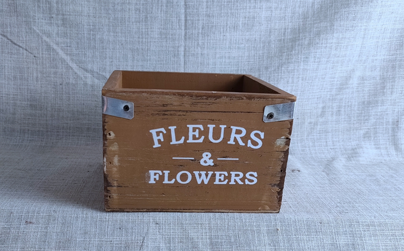 Wood planter
