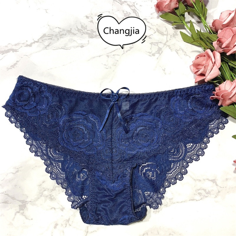 Lady's sexy brief lace brief underwear basic bikini