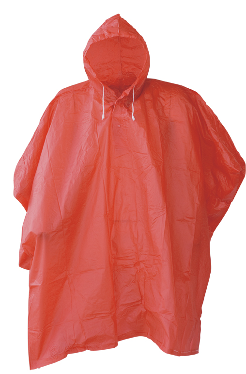 PEVA Adult Rain Poncho