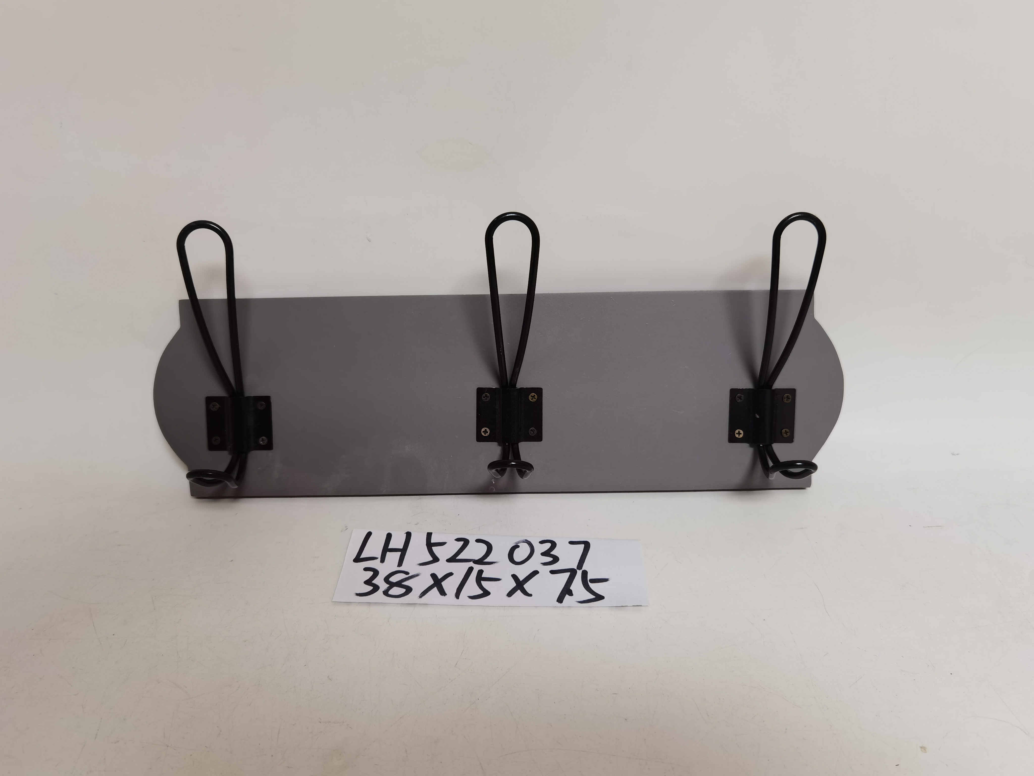 Wooden retro wall hook