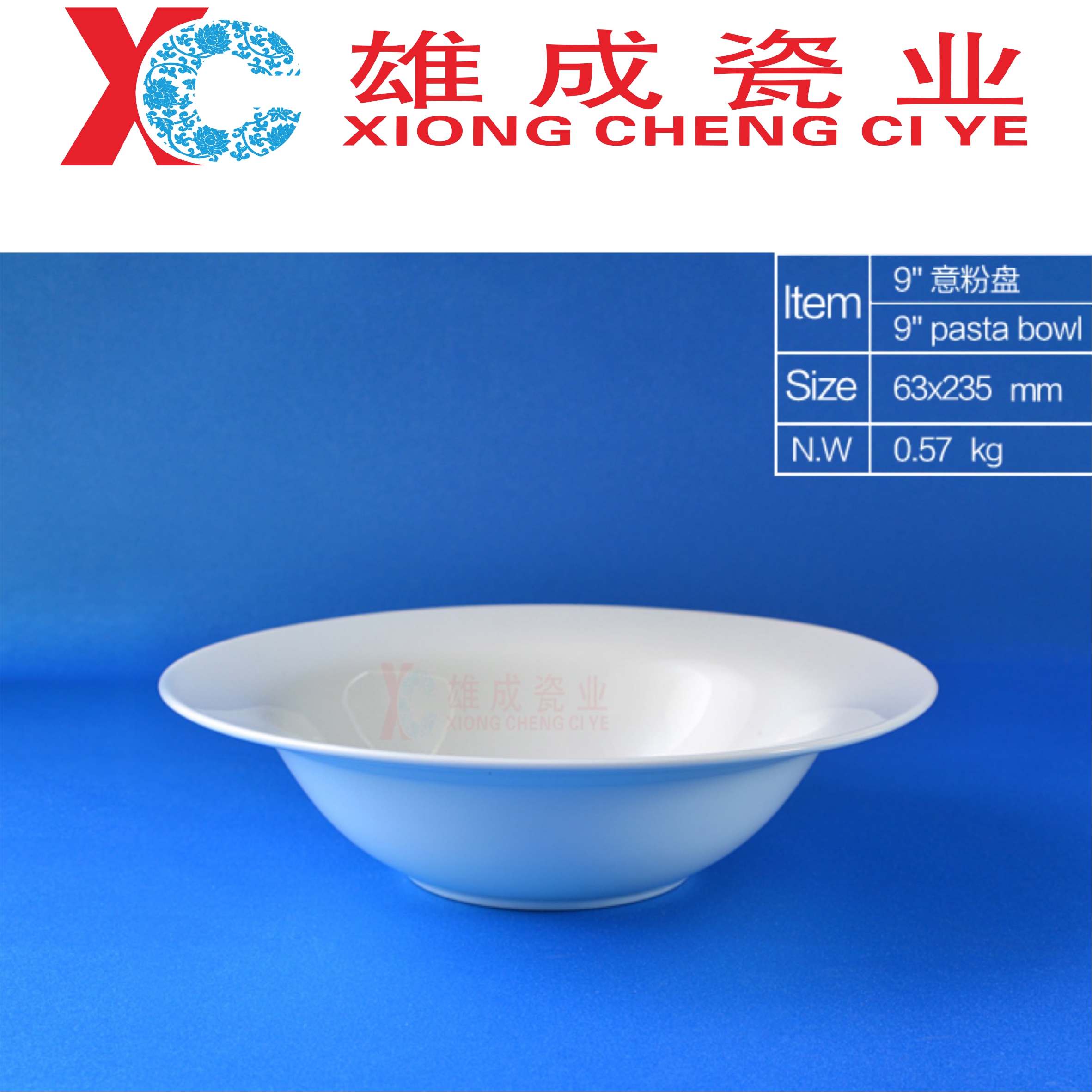 9''pasta bowl