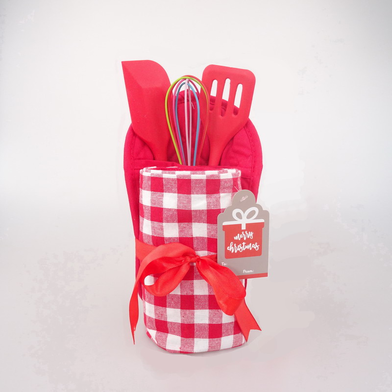 ''' amazing nice towel with silicone knife gift towel set gift towel / tea towel set/ dish towel