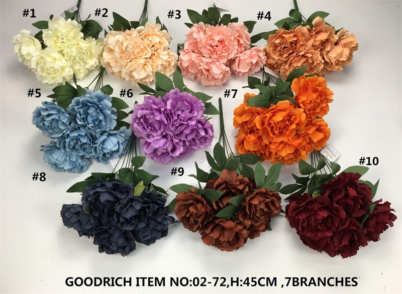 Artificial flowers big bush