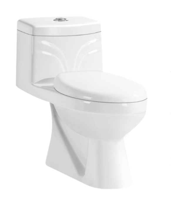 Z020 Wash down one piece toilet