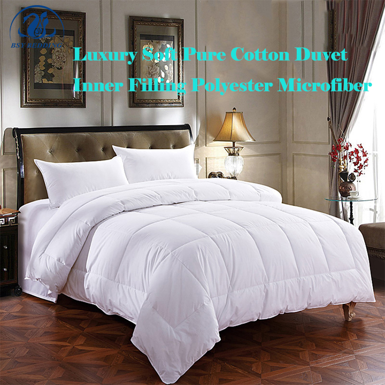 Customized Hotel Soft Polyester Adults Duvet