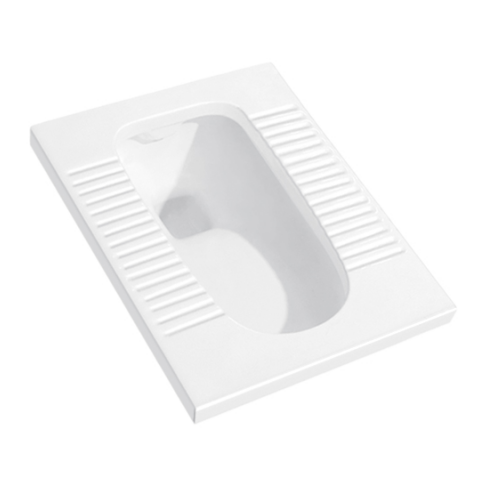 D802 Ceramic squatting pan