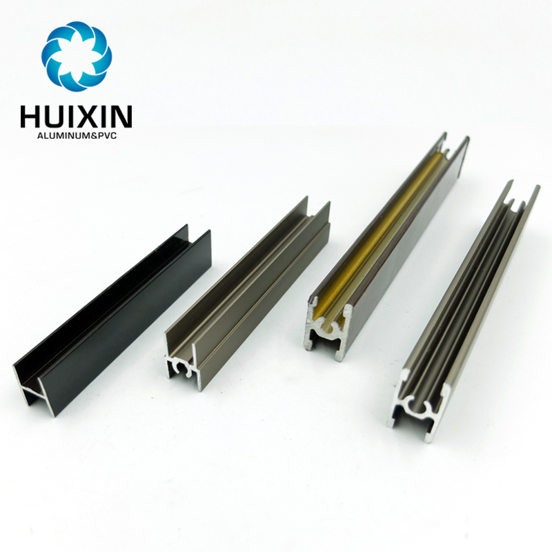 Wardrobe Aluminium Profile 3-track Sliding Closet Door