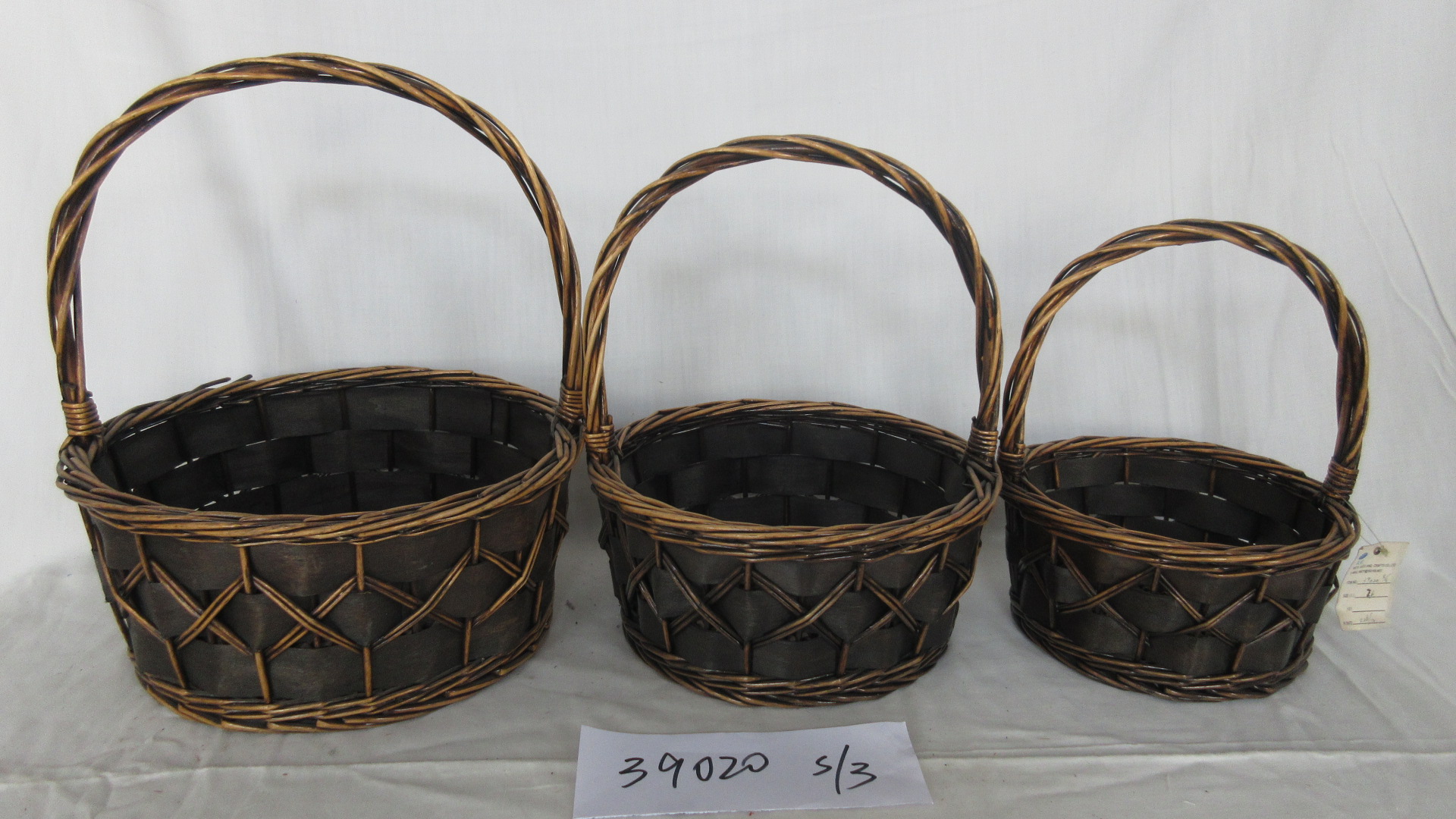 Willow work basket wicker