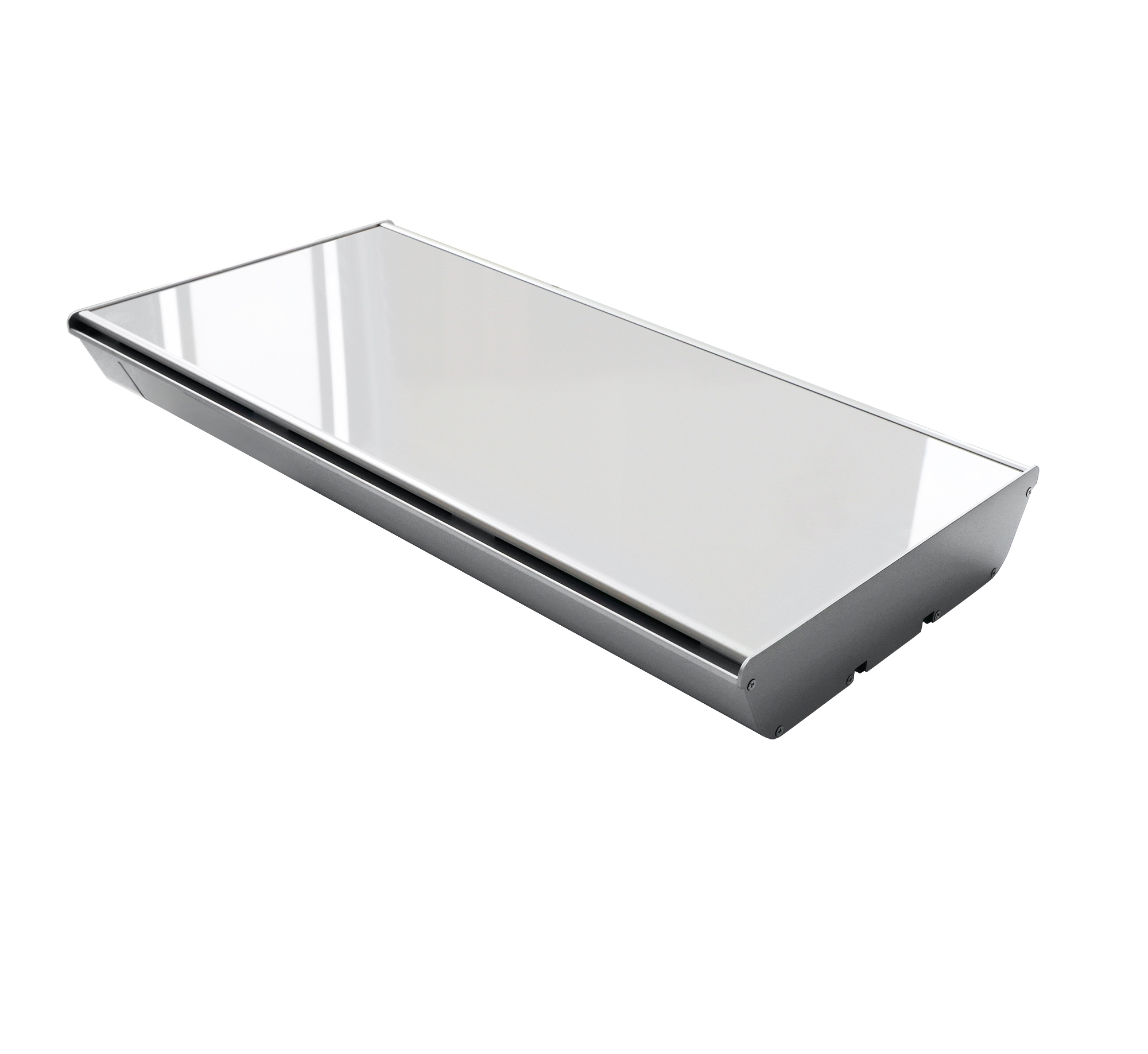 Glass panel heater for small room