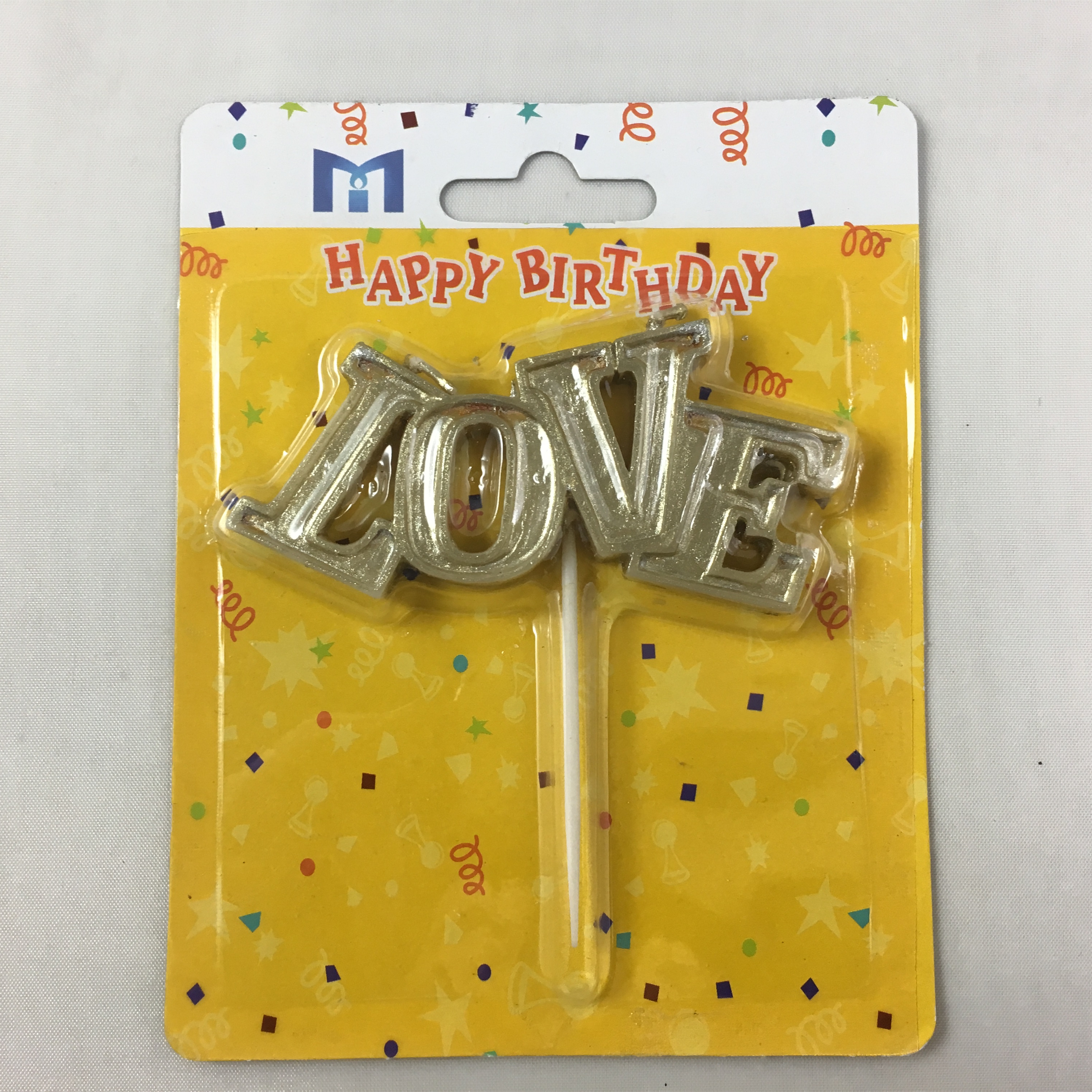 Letter candles