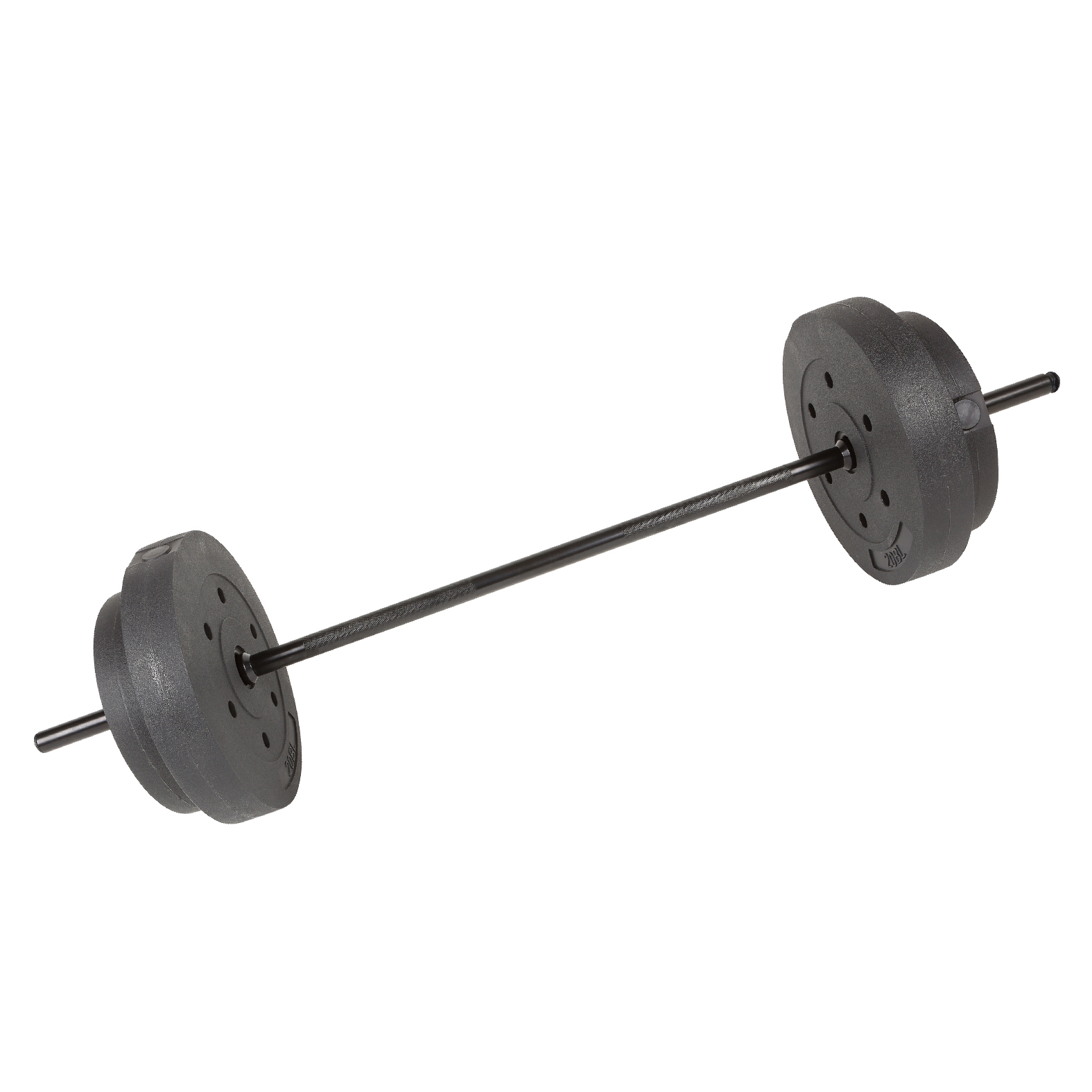 65LBS cement barbell