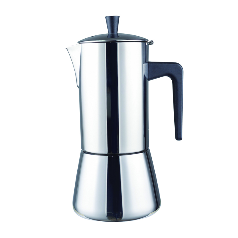 Stovetop coffee maker espresso maker stainless steel Italian coffee machine moka pot for all stoves