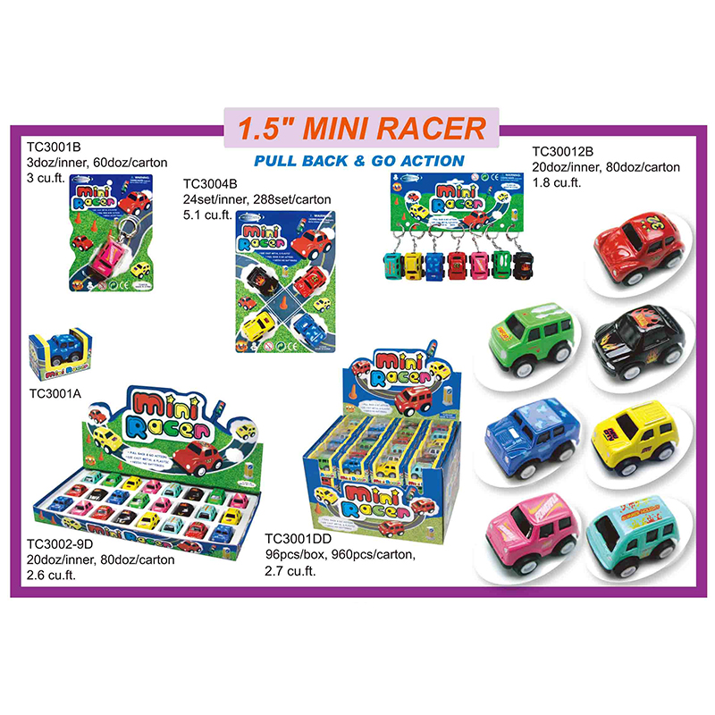 Pullback Mini Racer