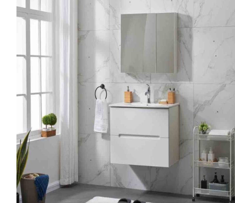 simple bathroom cabinet design