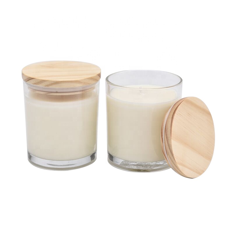 Glass jar candle jar glass candle container