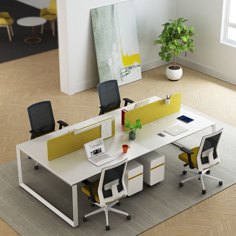 4 person office desk