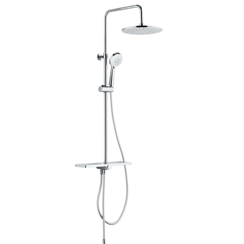 Shower column without faucet