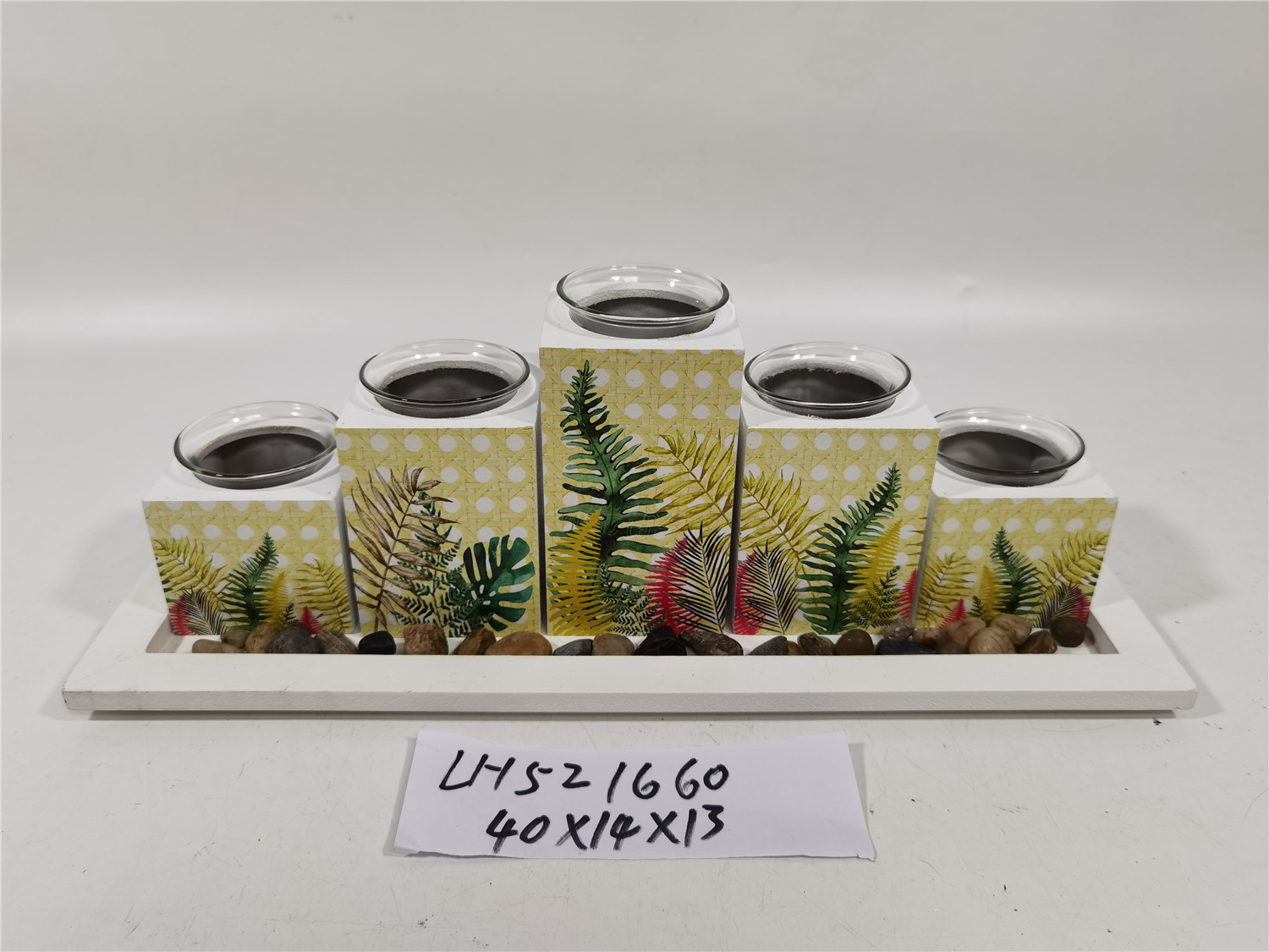 New Colorful Candle Holder Set