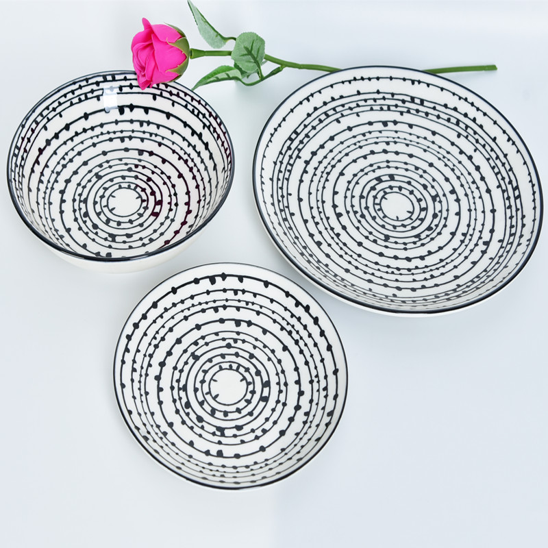 18pcs porcelain dinner set