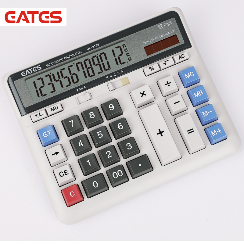 12Digits Solar IT Keyboard Desktop Calculator
