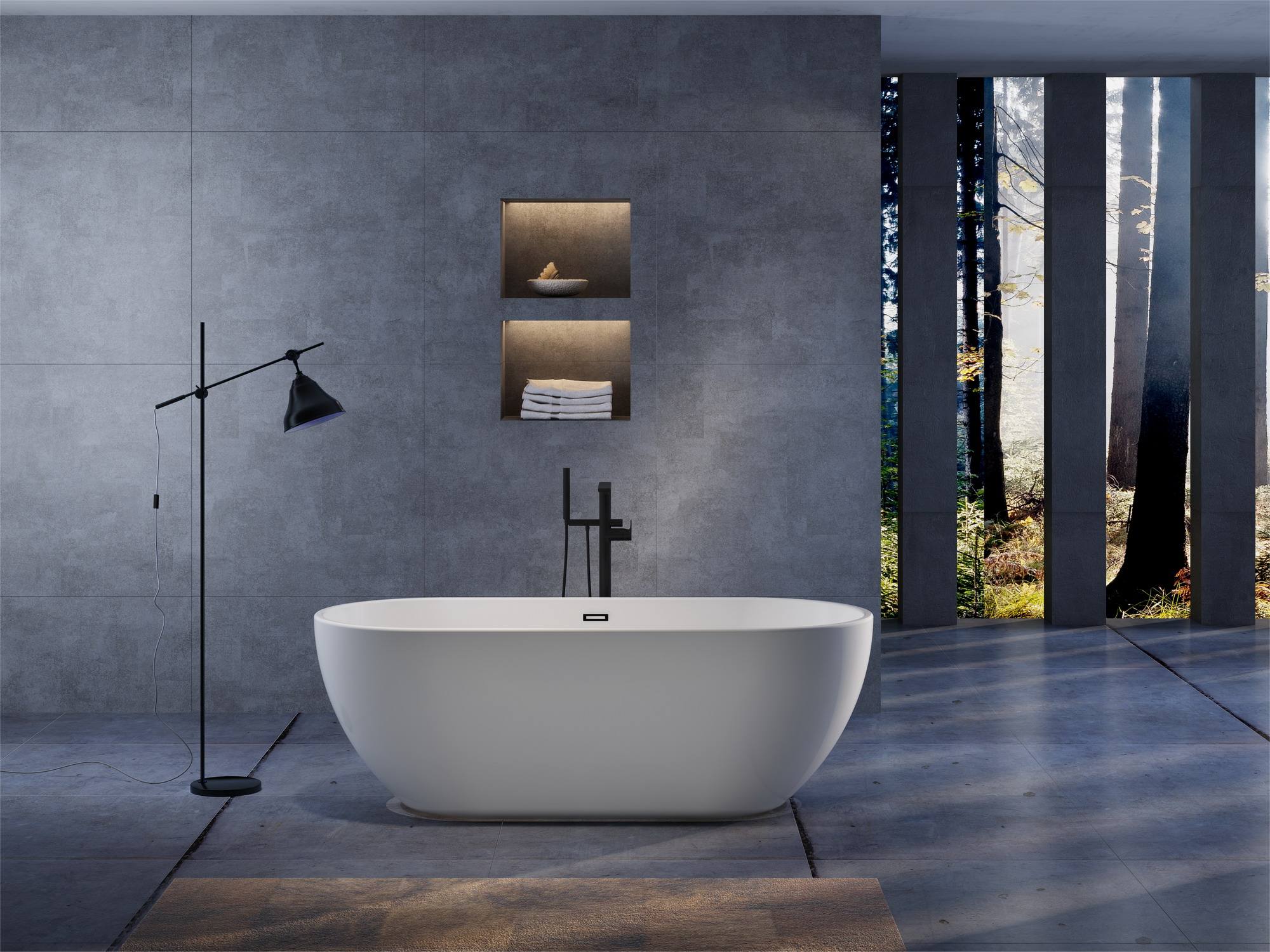 Acrylic Free standing Bathtub
