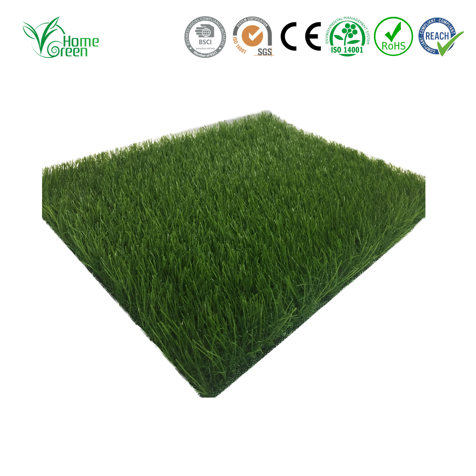 38mm hot supplies 3 color landscape grass artificial grass M-41