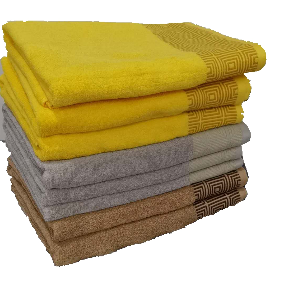 bamboo firber jacquard bath towel