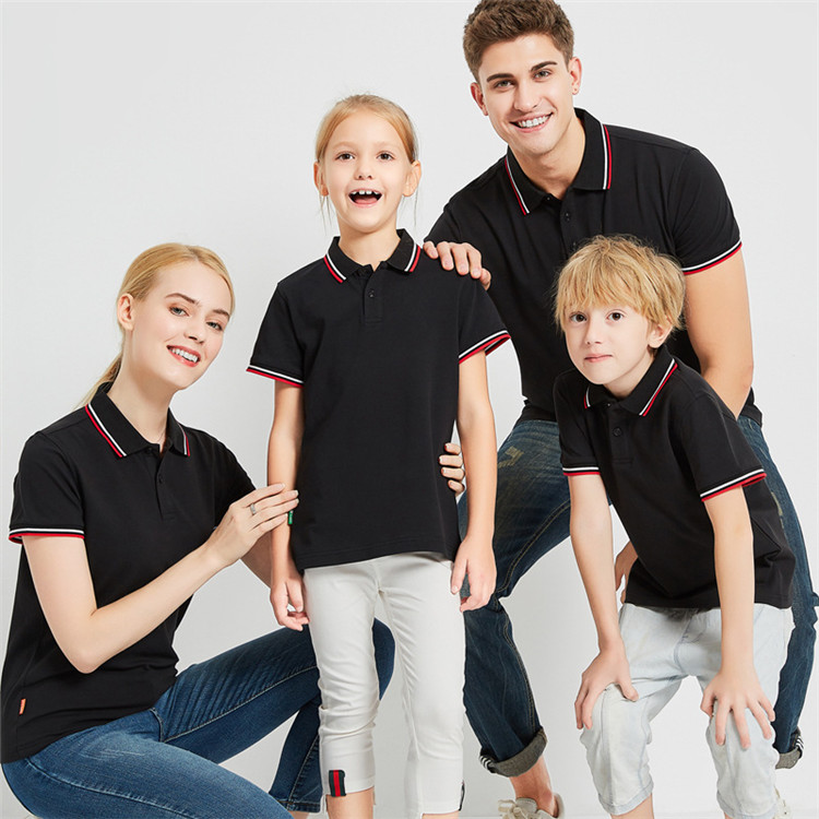 Women kids and Men's polo-shirt printing