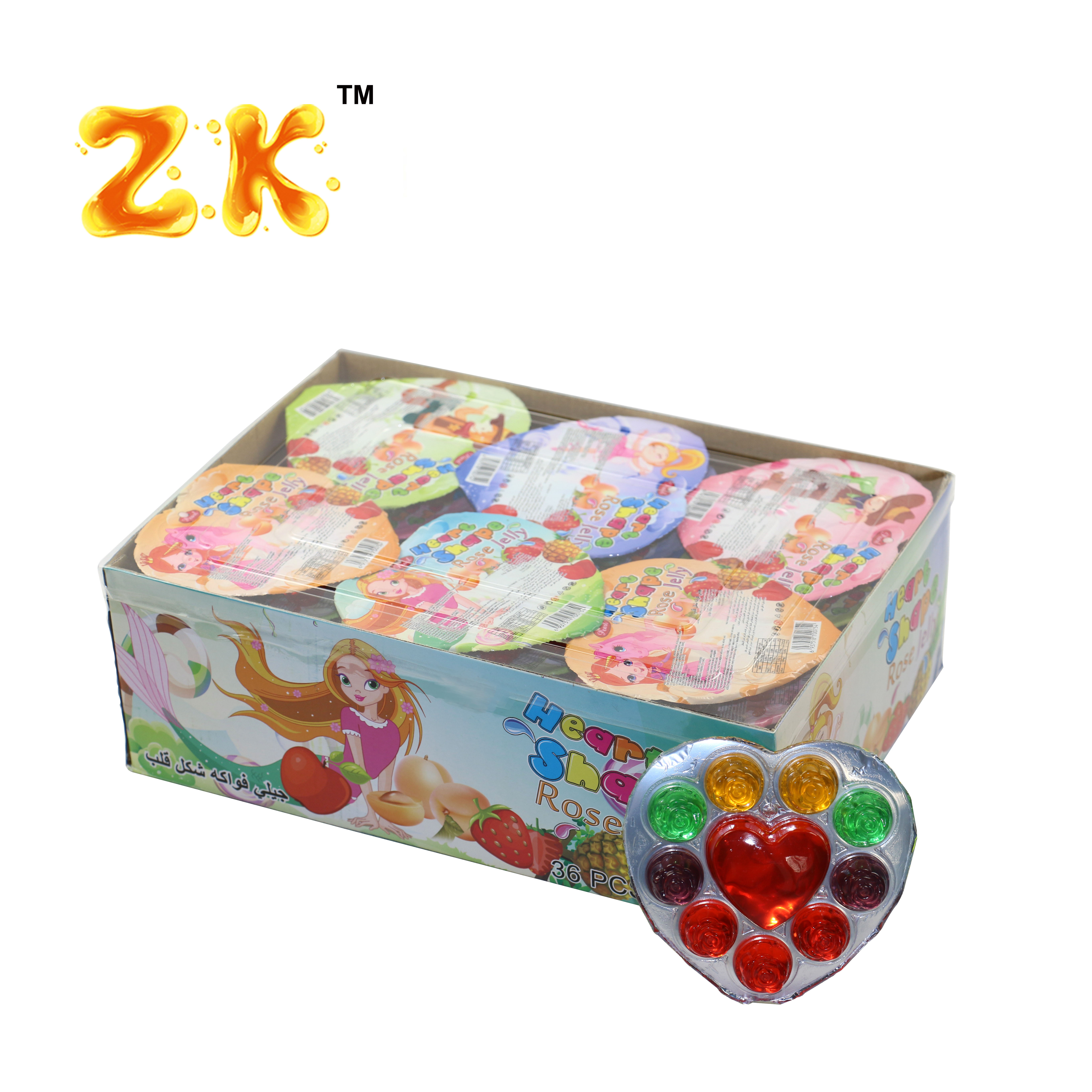 Heart Rose Jelly