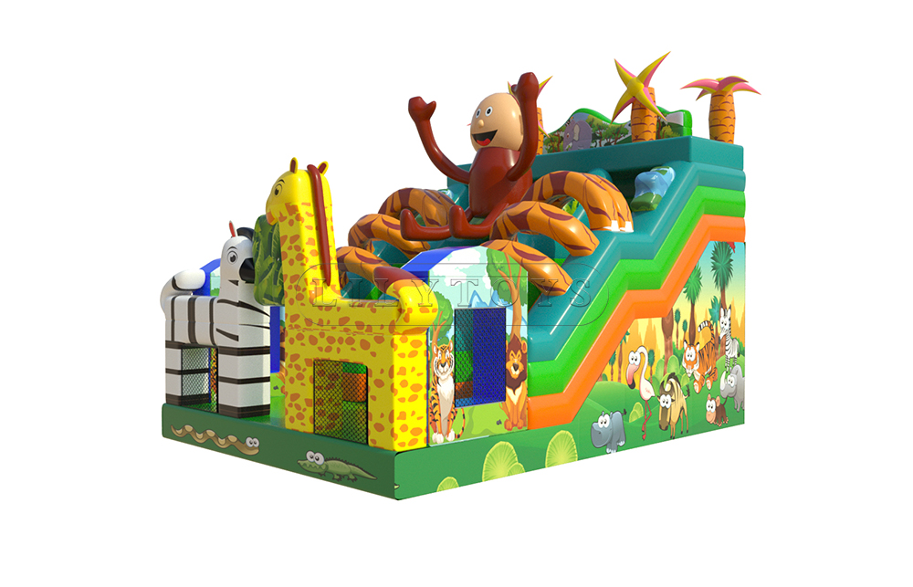 inflatable bouncer slide