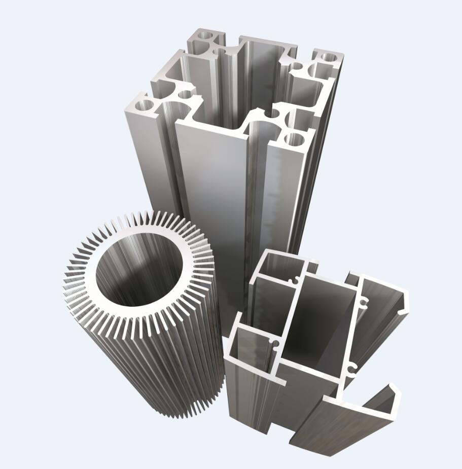 Industrial aluminum profile shell
