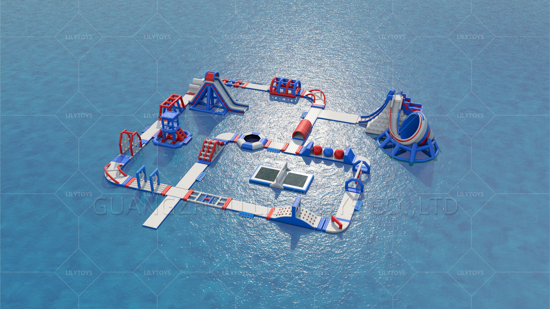 inflatable aqua park