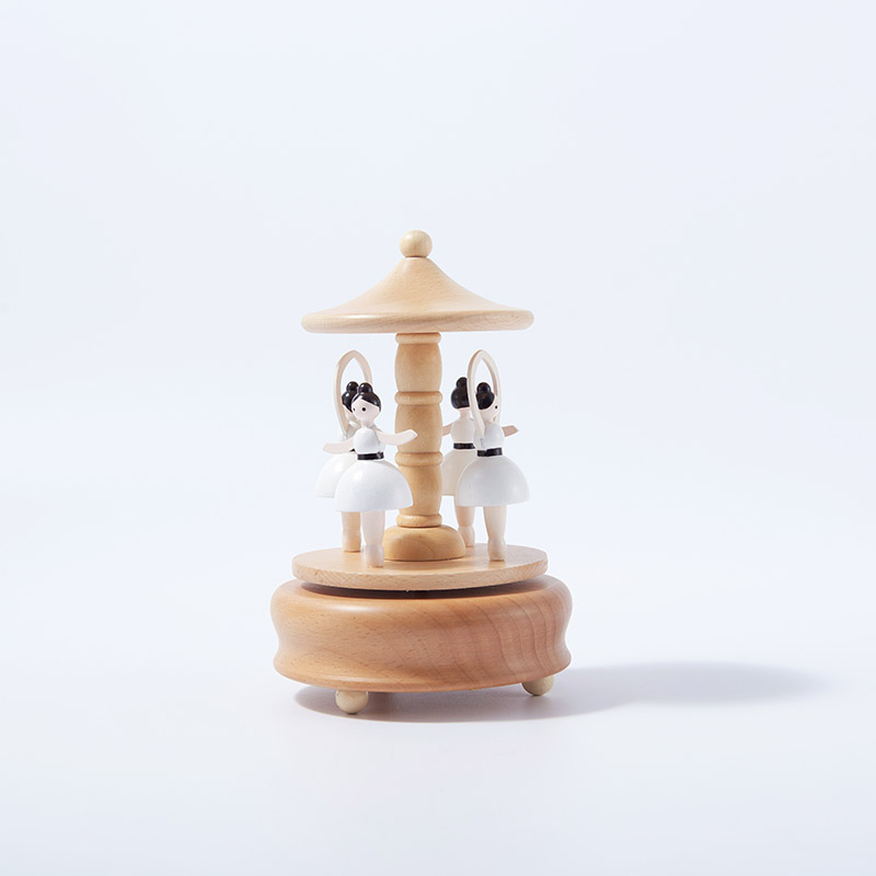 Wooden music boxes Ballerina wooden music boxes for children