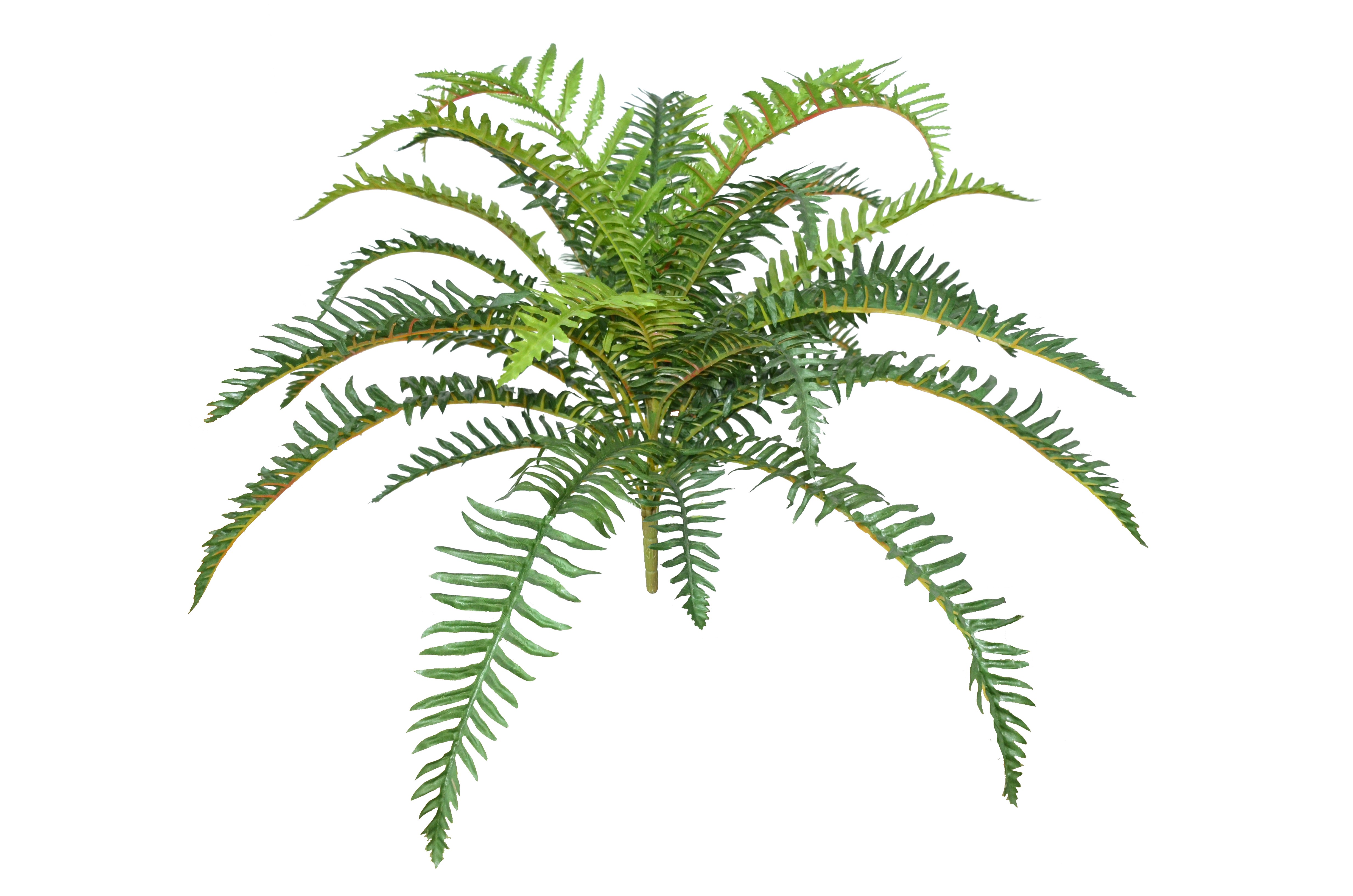 Artificial Boston Fern Bush Greenery Bushes
