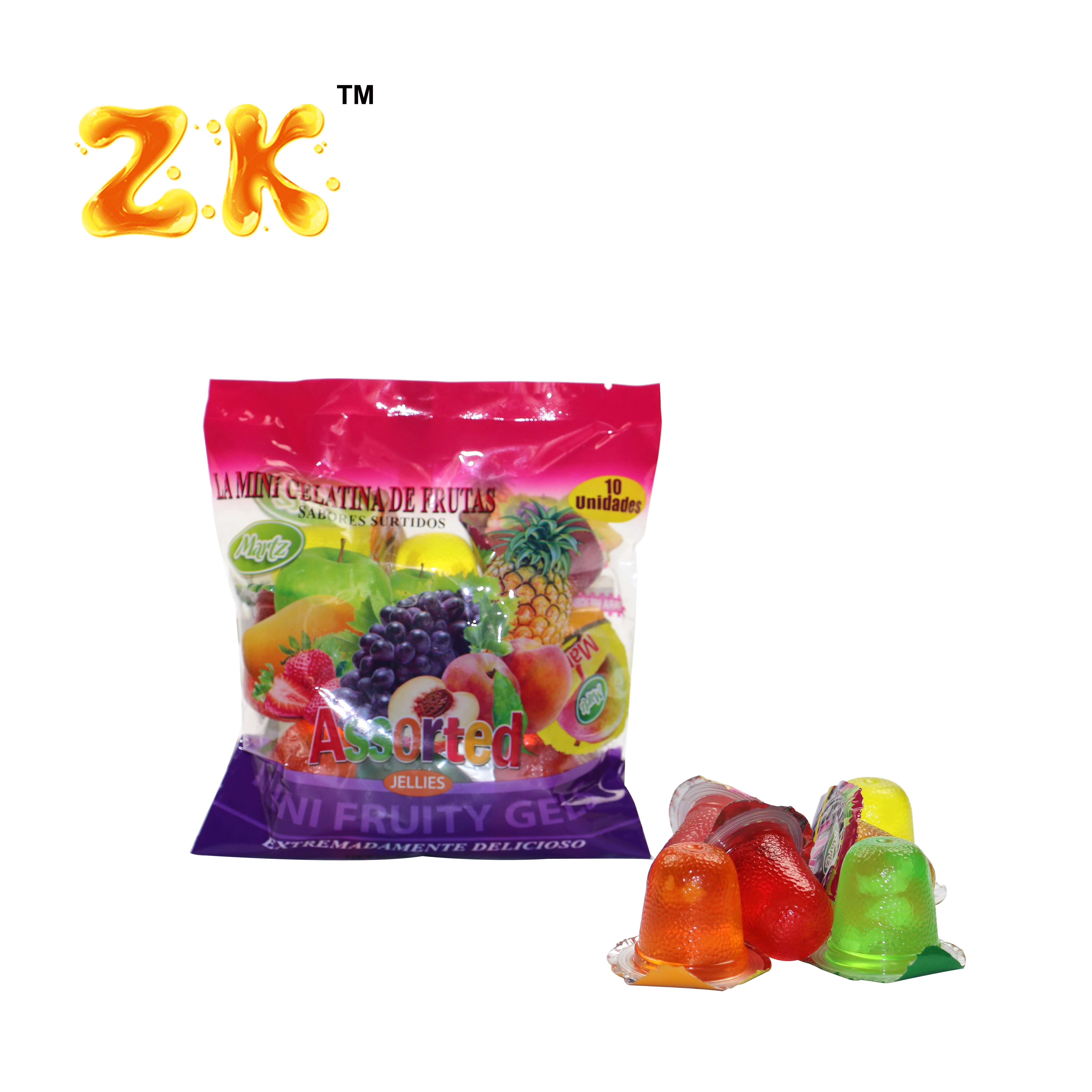 15g Mini Fruit Jelly Cup Gelatina