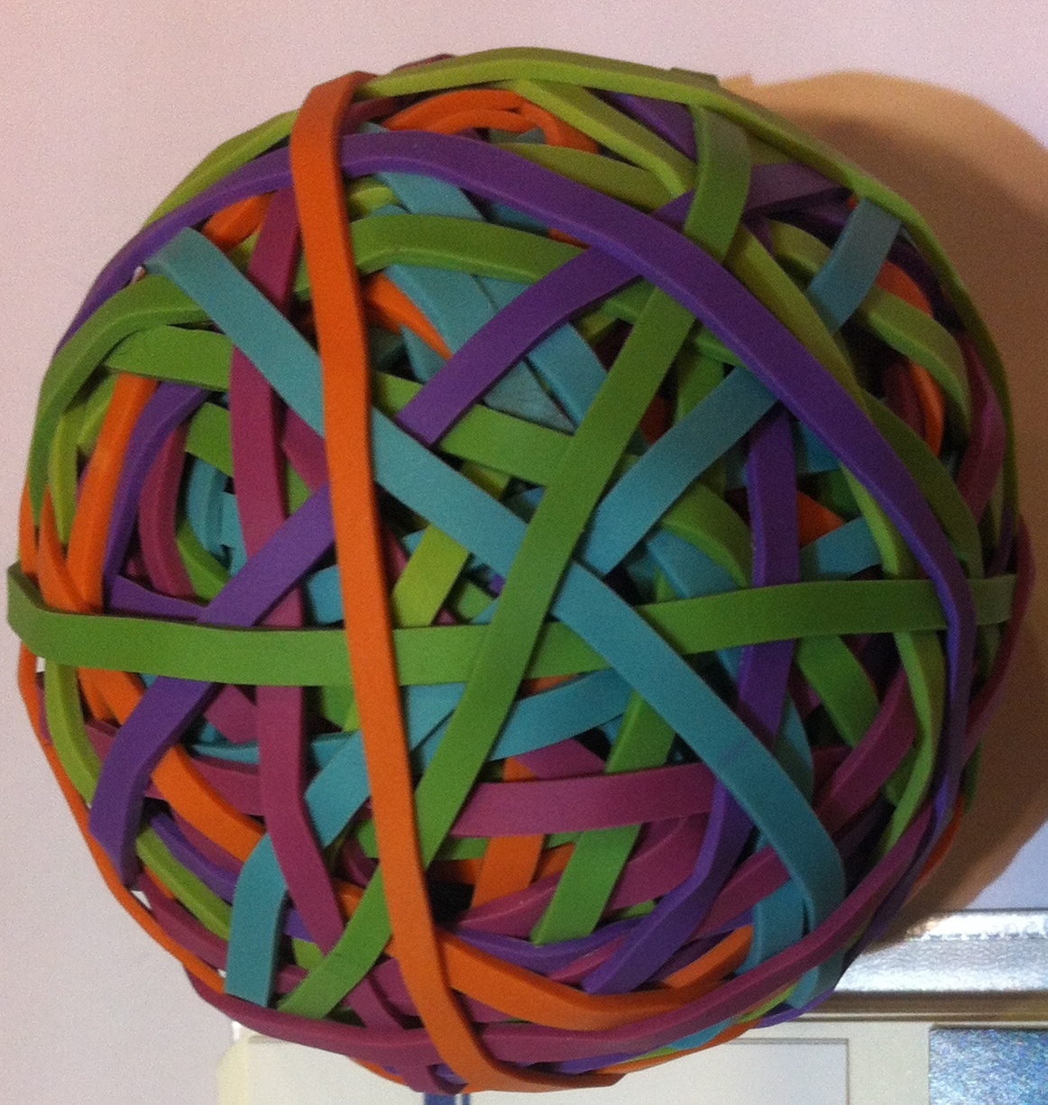 Rubber band ball，Ball,Colorful ball，150gram ball,100grm ball,120gram ball