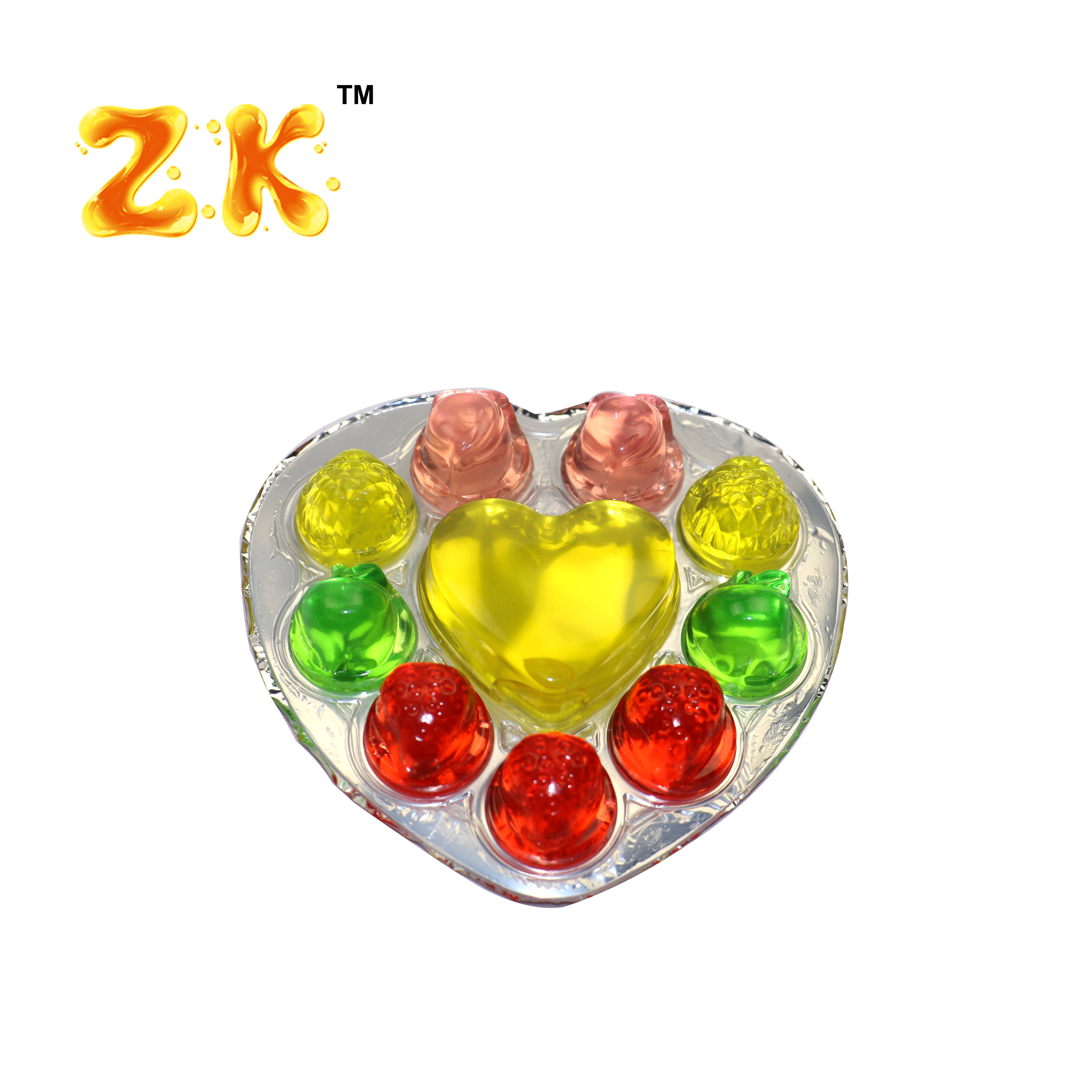 Heart Fruit Jelly