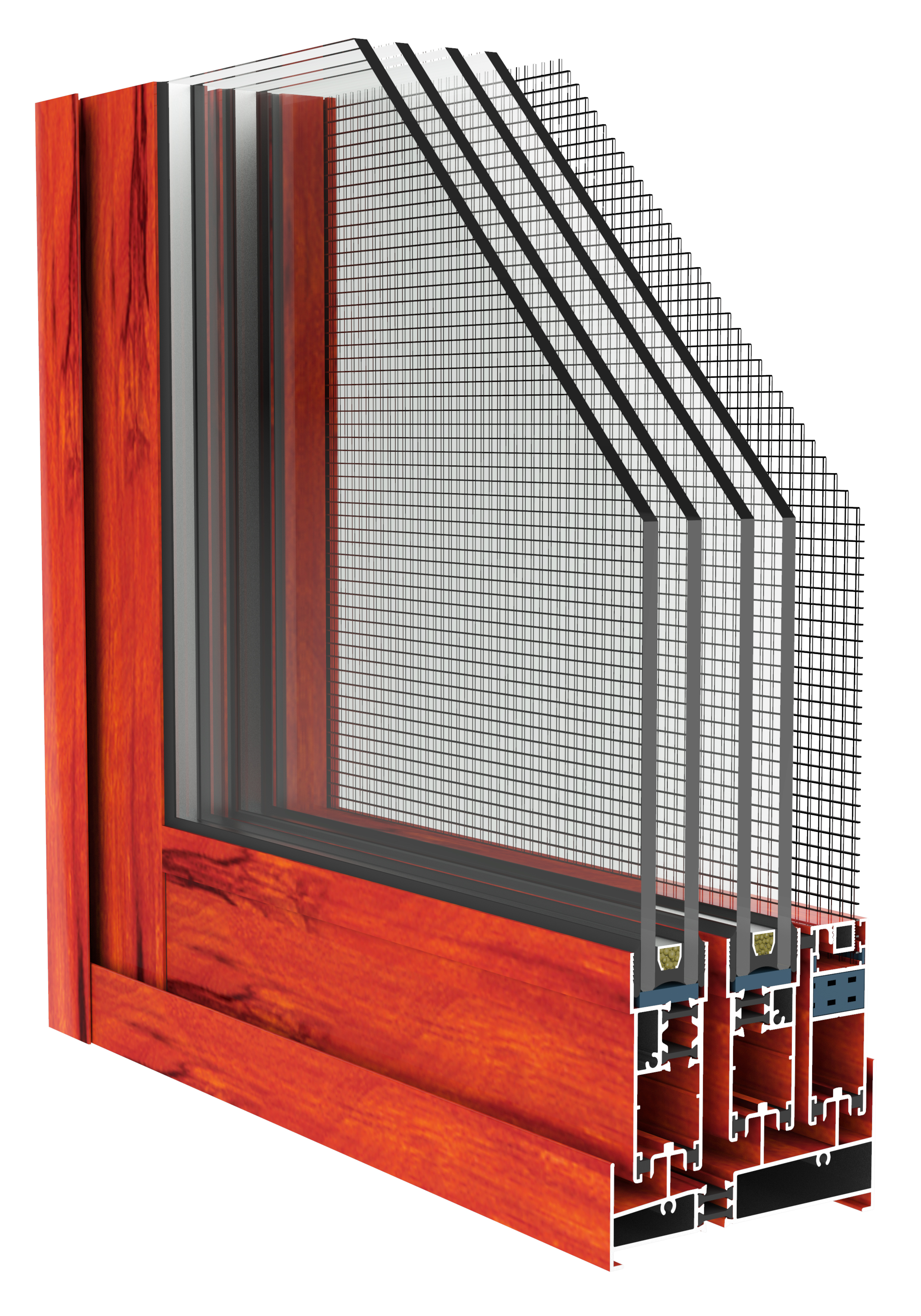 GRT90 anti-mosquito Sliding window