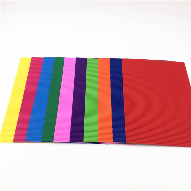 Color Corrugated Paper