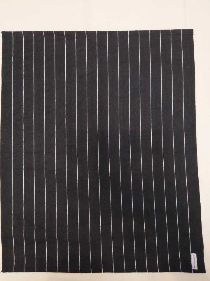 Black stripe kitchen towel