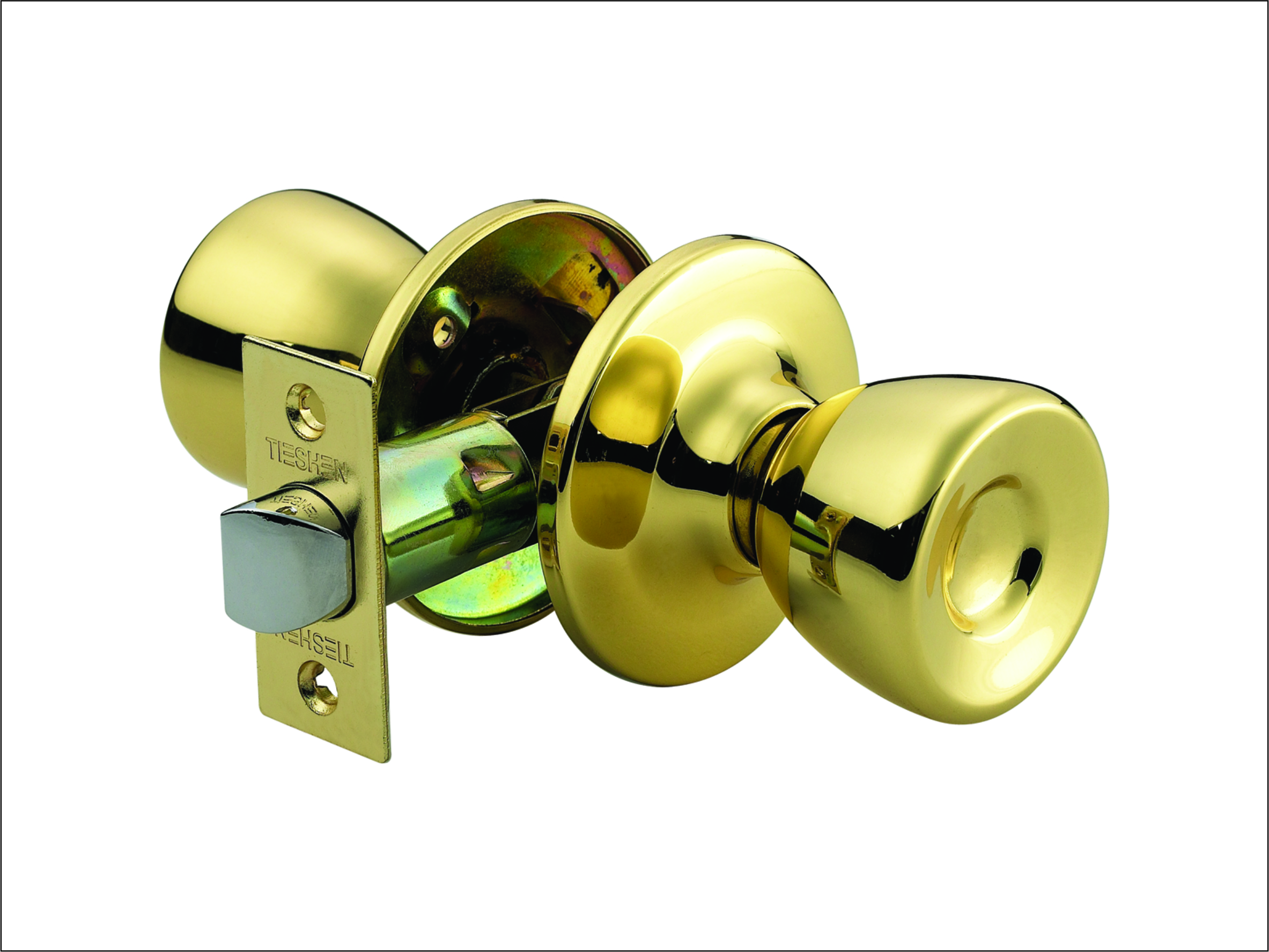 Tubular knob lock(passage function)