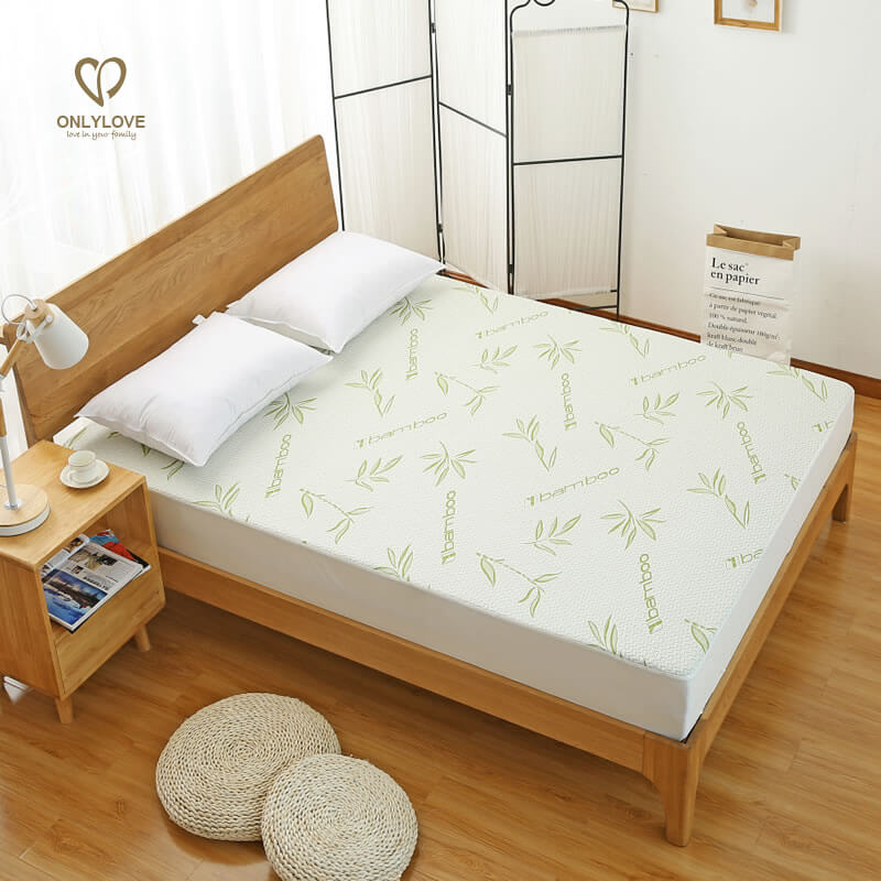 Bamboo waterproof mattress protector