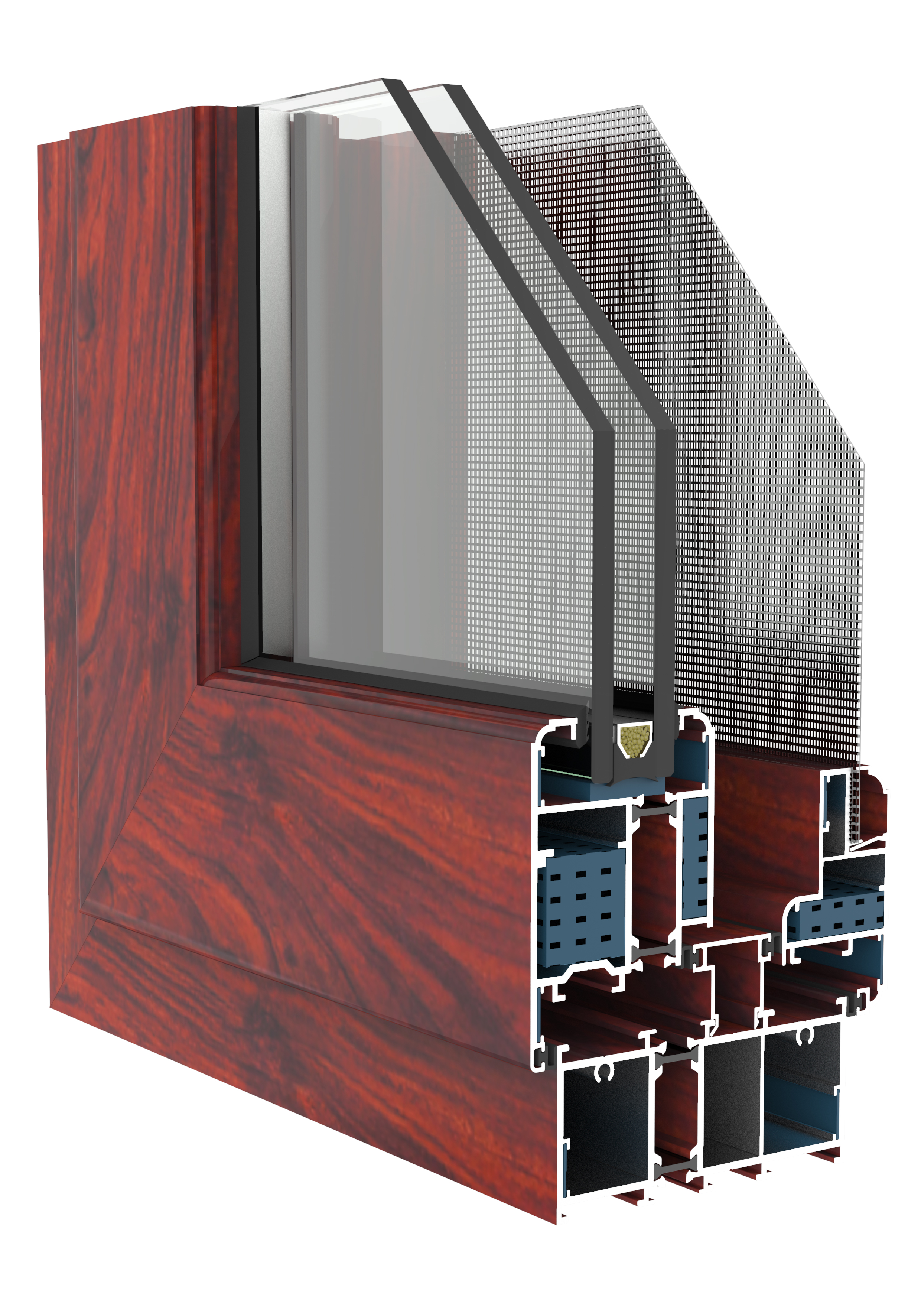 GR100F Anti-mosquito gauze Sliding Door