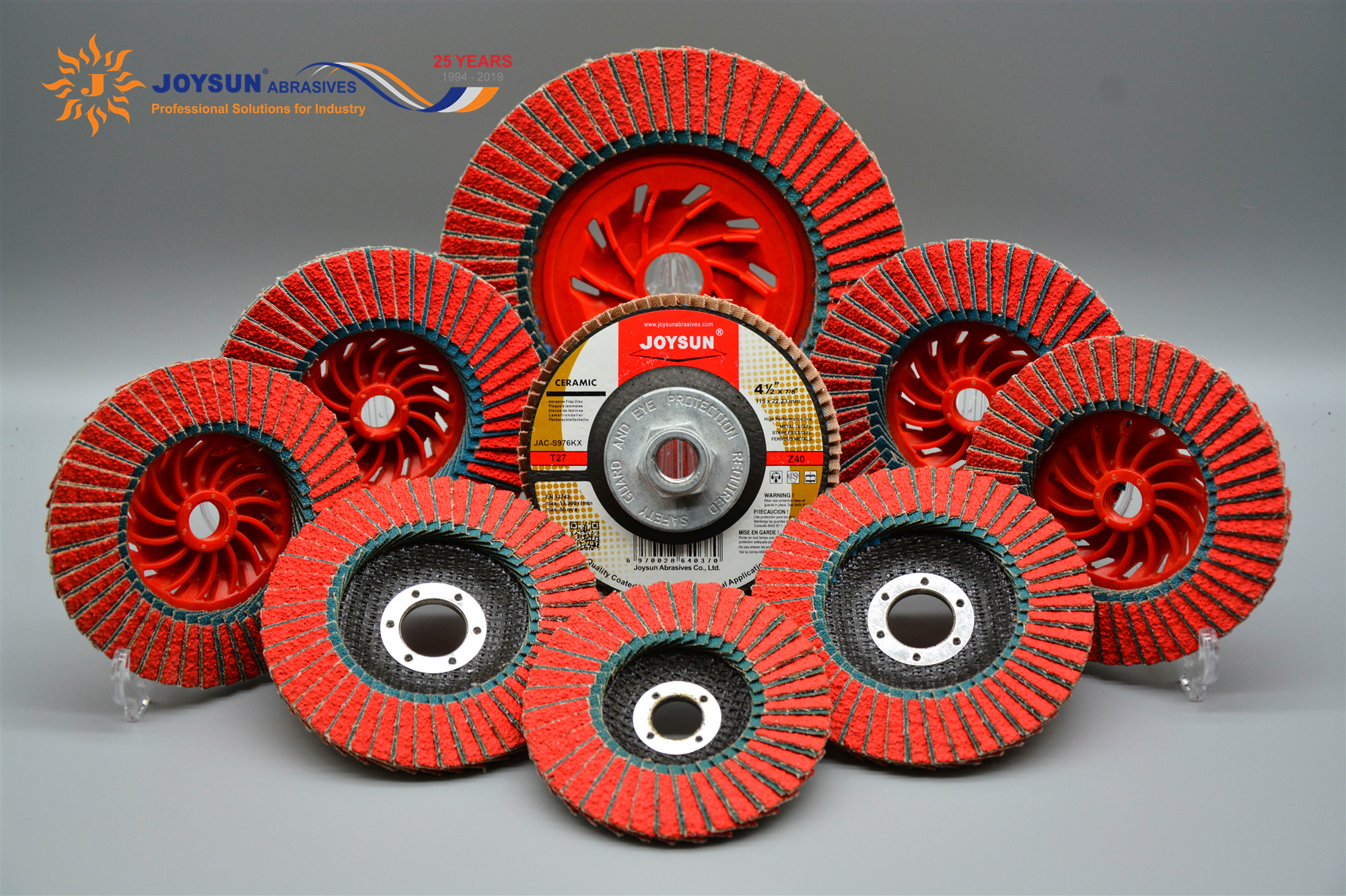 JAC-S926KX Ceramic Interleaf Flap Discs