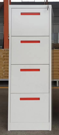 4 drawer vertical filing cabinet with long handle