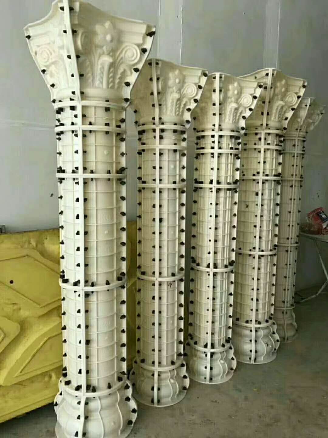 plastic roman pillar mold