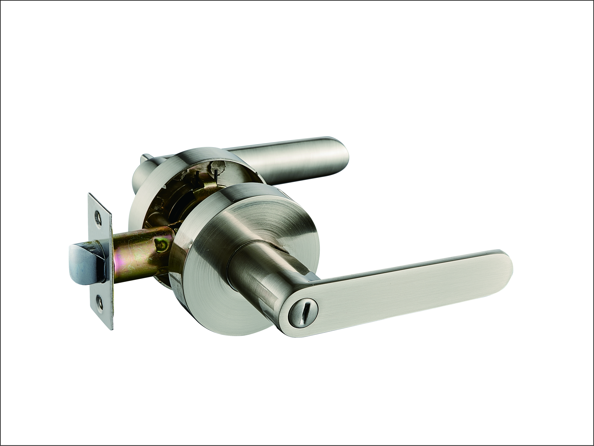 Tubular lever lockset(privacy function)