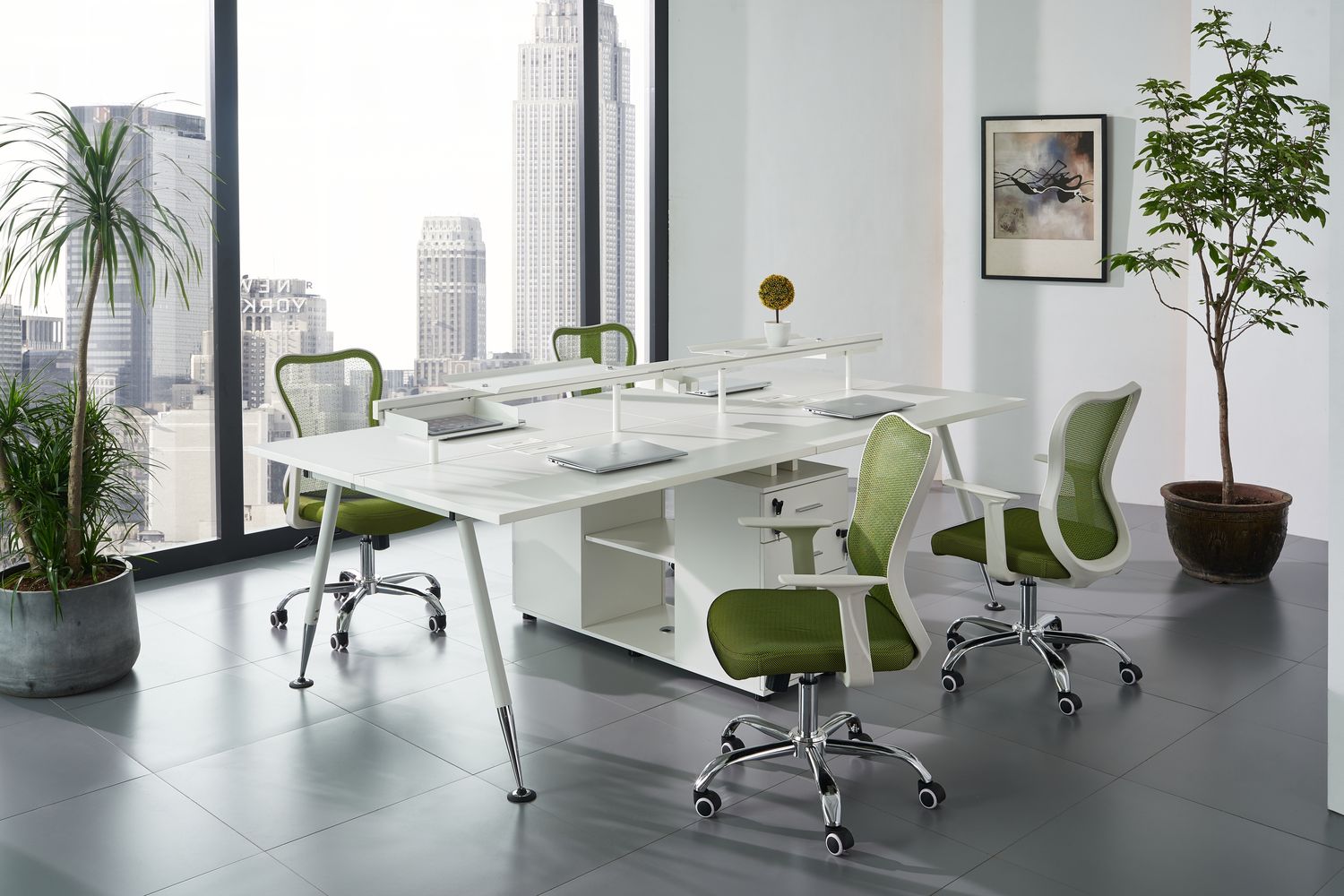 Office desk for four people