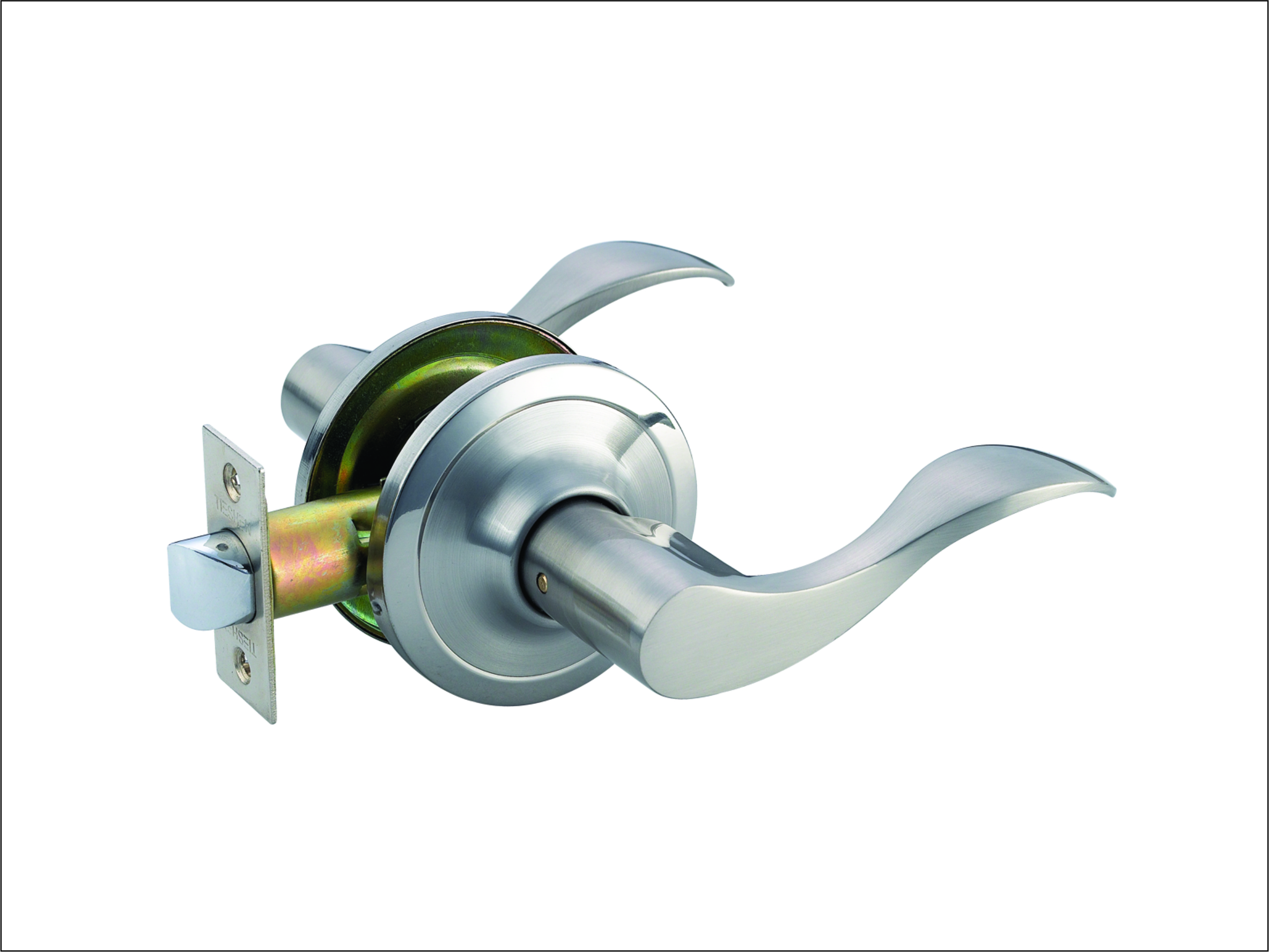 Tubular lever lockset(passage function)